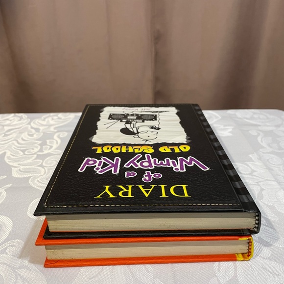 Diary of a Wimpy Kid Book Set 10 & 11- Old School & Double Down EUC - Picture 6 of 6